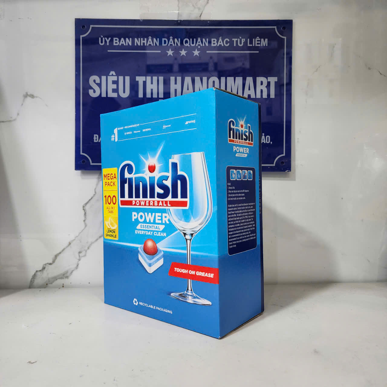 viên rửa bát finish All in 1 70 viên hoặc 24V finish all in 1 max