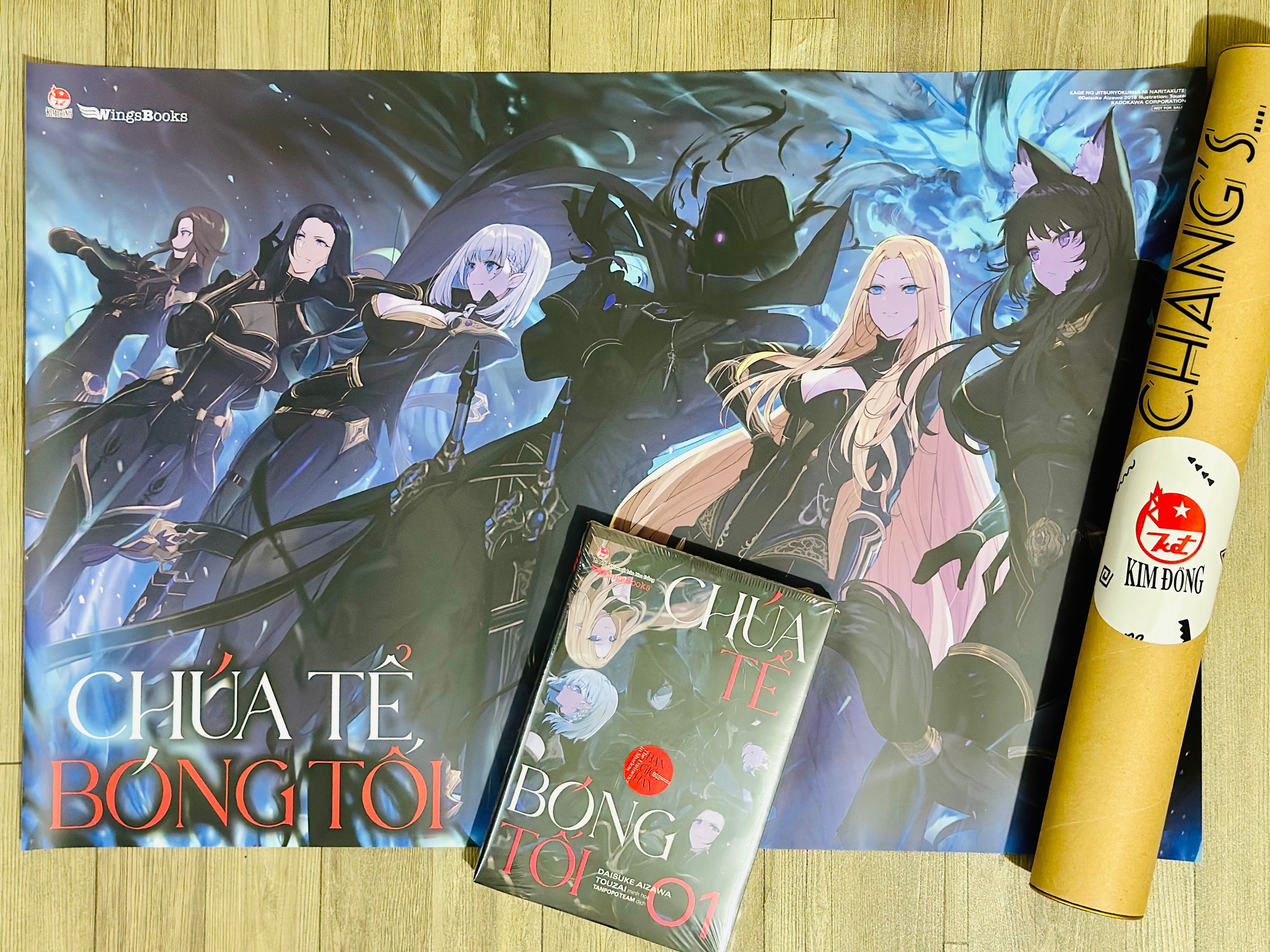Chúa tể bóng tối Light Novel - Chang Book