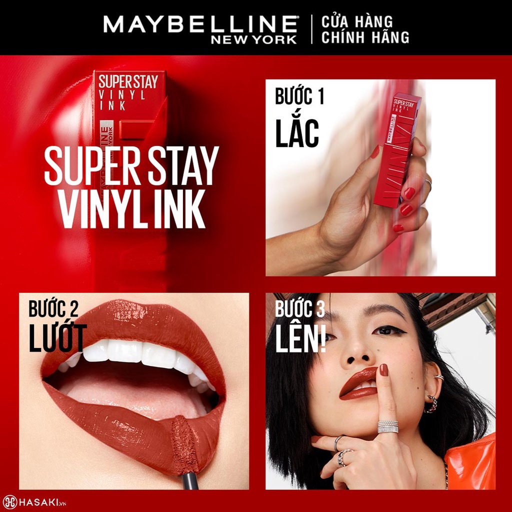 Son Kem Maybelline Superstay Vinyl Ink
