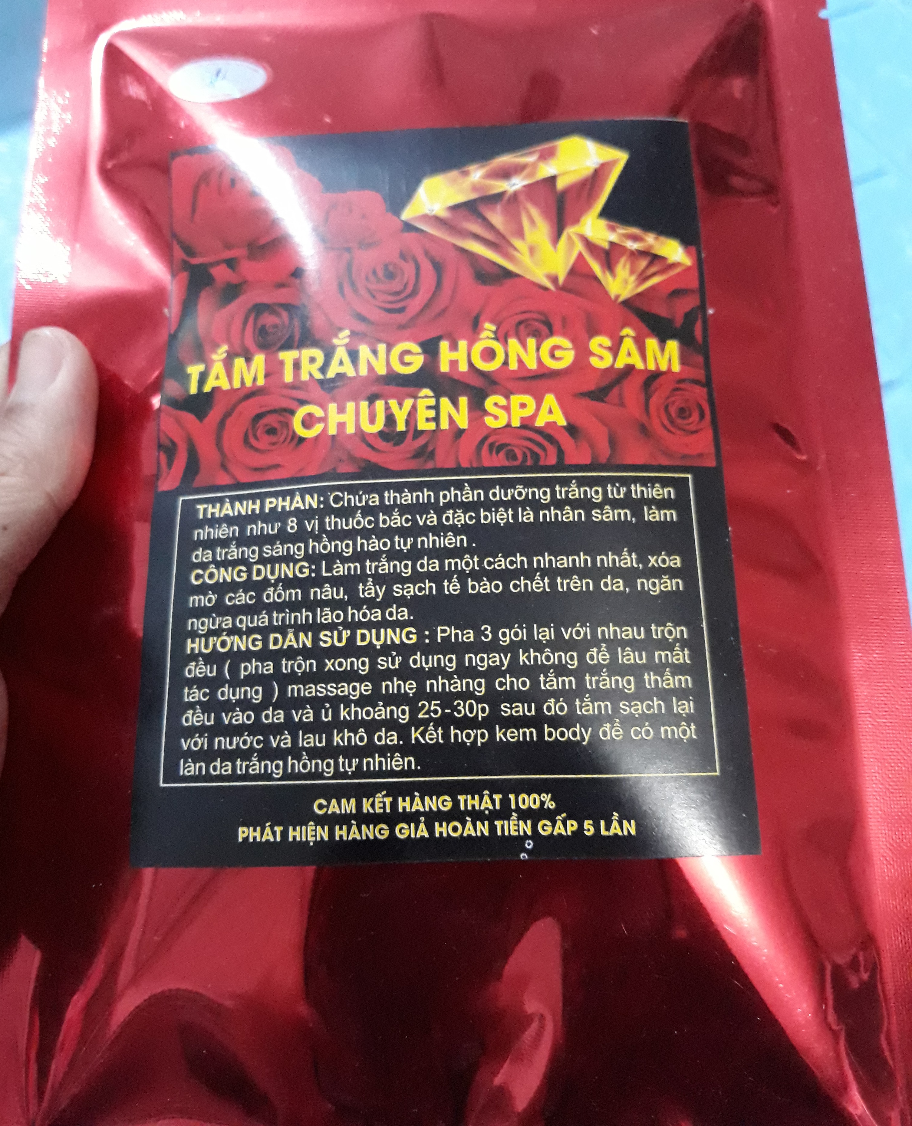 combo 3 gói hồng xâm