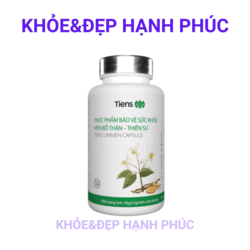 Viên Bổ thận Tiens - Thiên Sư – 60 viên/lọ