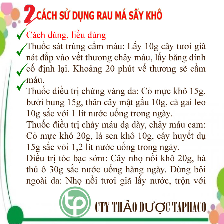 [1kg rau má khô] Hàng công ty mới về - Siêu chất lượng - giá tốt nhất