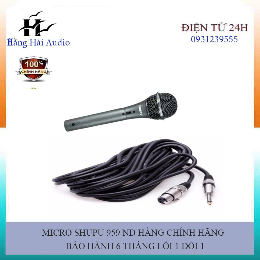 Micro Shupu 959 chính hãng, thu âm tốt