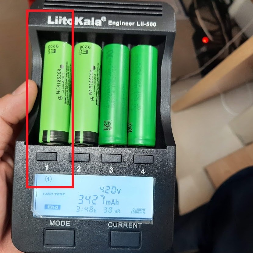 Pin sạc 3.7v 18650 dung lượng 3400mAh