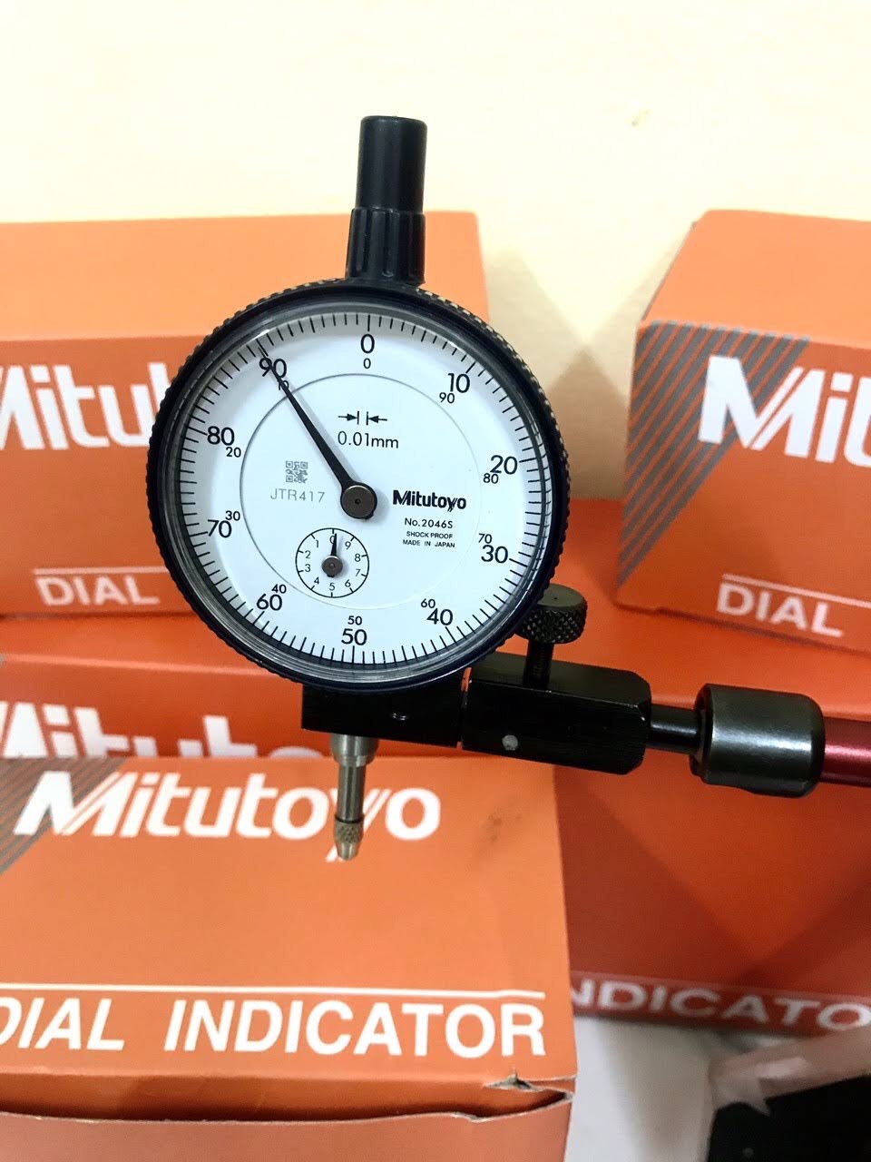 Bộ đồng hồ so kiểu cơ Mitutoyo 2046S (10mm/ 0.01mm)