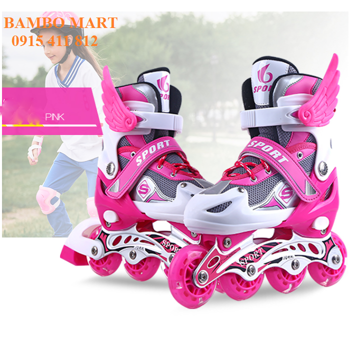 Giầy trượt patin Abec 7 đèn trước