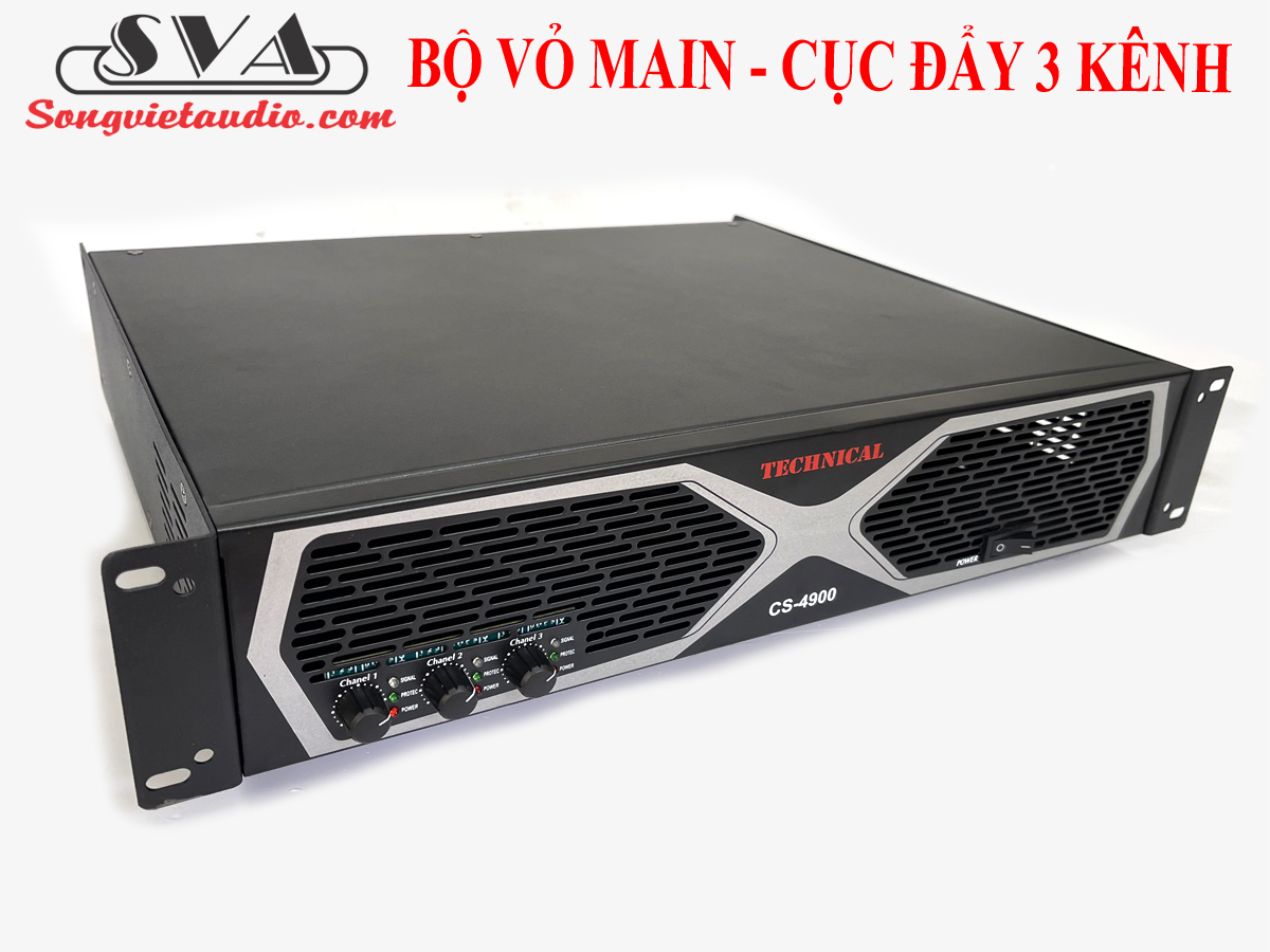 VỎ MAIN - VỎ CỤC ĐẨY 3 KÊNH CS4900