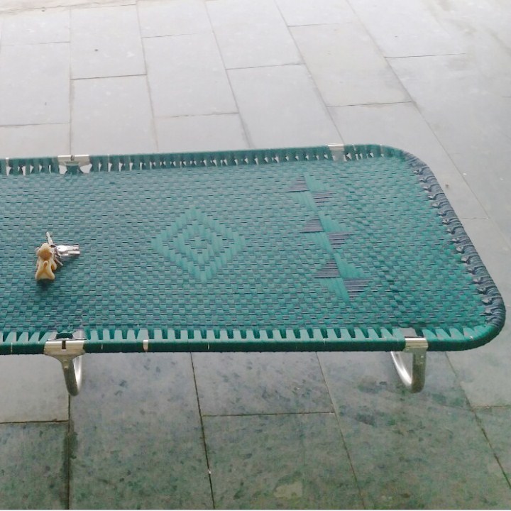 Giường Gấp Đep Khung Inox