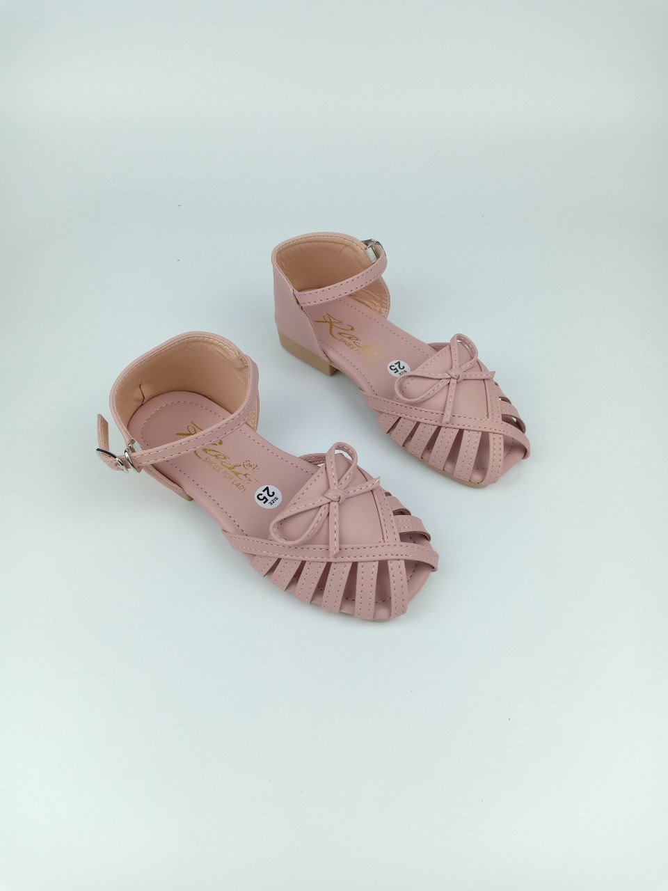 GIÀY SANDAL RỌ CÓ NƠ CHO BÉ GÁI