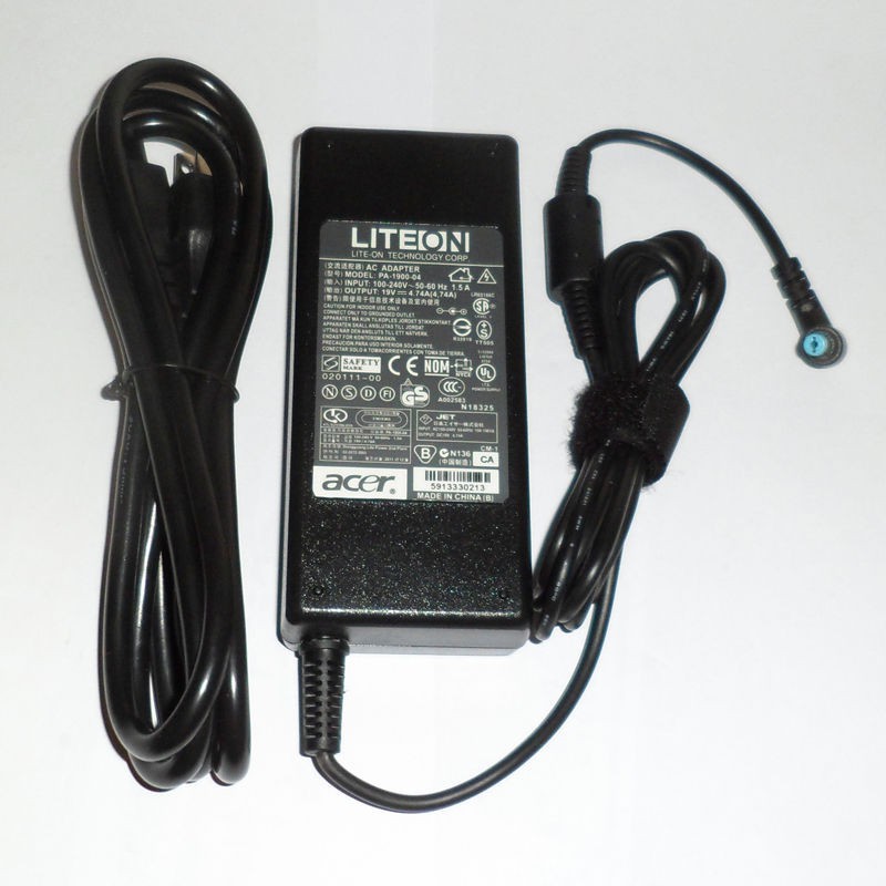 Sạc laptop Acer 19V - 4.74A (90W)