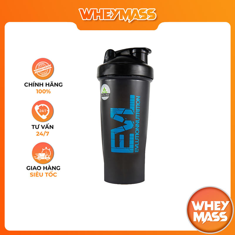Bình Nước Shaker Nhựa Evolution 700ml Cực Đẹp