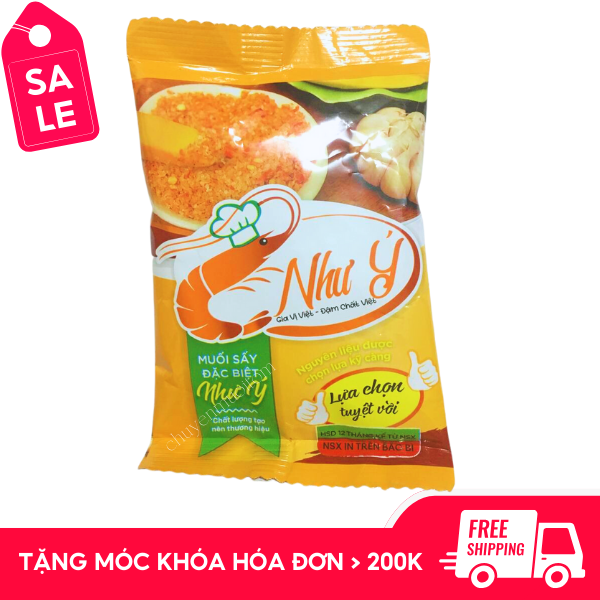 5 gói muối sấy như ý chính hãng 100g