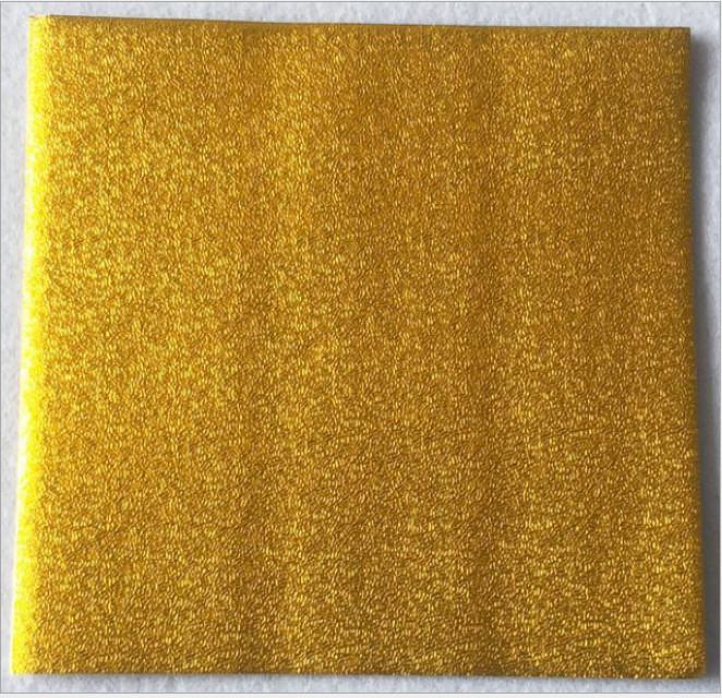 Cuộn 3m decal giấy dán bếp tráng nhôm cách nhiệt vân bạc, vân vàng đồng khổ 60cm keo sẵn