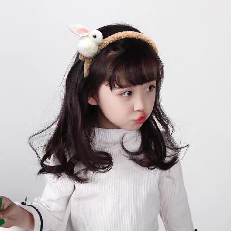 Cài tóc cho bé hình thỏ con cute siêu êm tóc