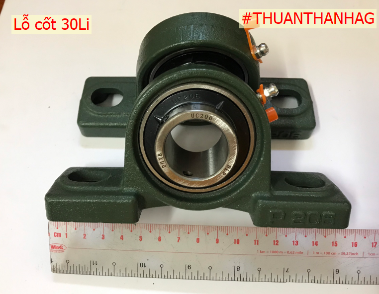 Gối đỡ vòng bi ucp chịu nhiệt cao 204,205,206,207,208,209,210,211