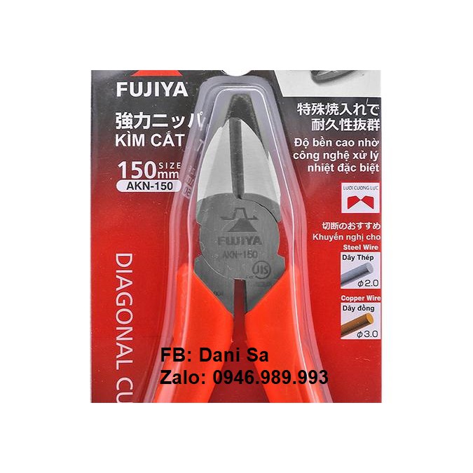 Kìm Cắt Chéo Fujiya Akn-150