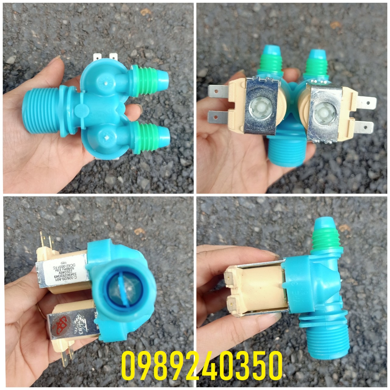 Van cấp nước đôi máy giặt Sharp chính hãng