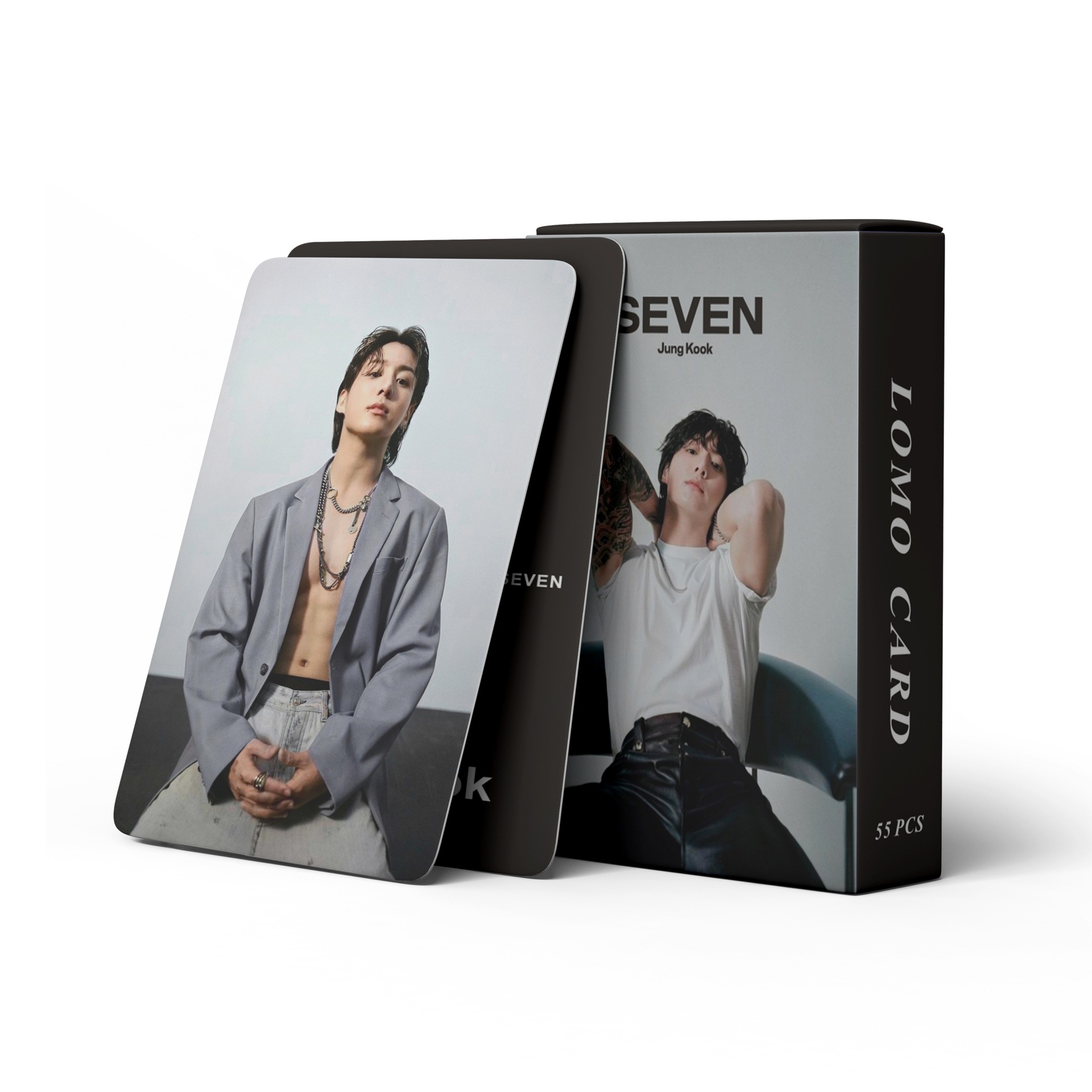 Set 55 lomo card Bts JungKook - SEVEN 2023