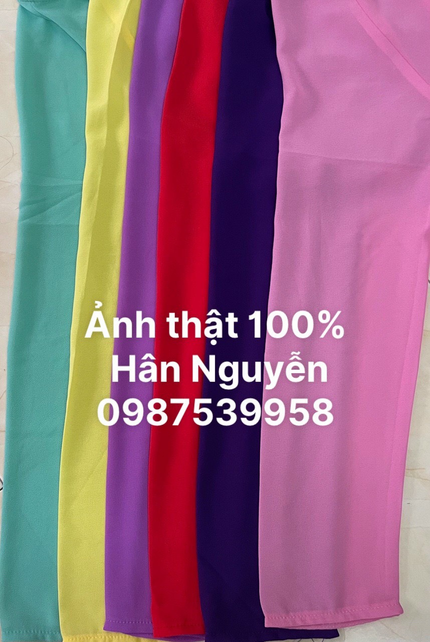 ÁO BÀ BA LỤA TRƠN CỔ TIM  CHẤT VOAN ( ÁO LẼ )