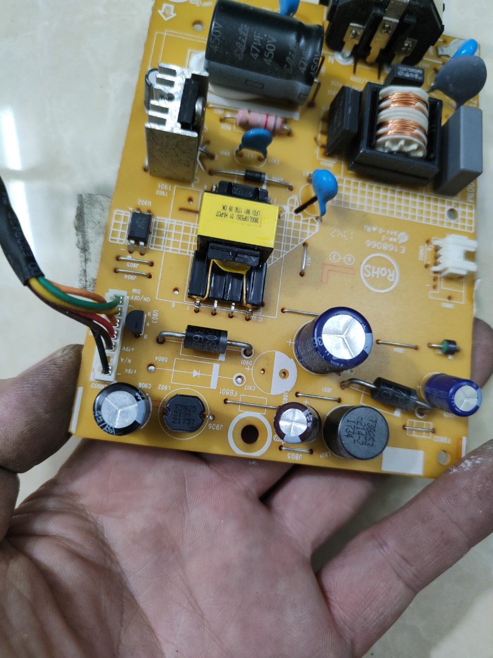 Mainboard nguồn màn hình viewsonic va1901-a