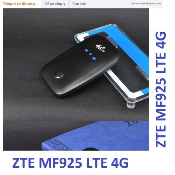 Bộ Phát Sóng Wifi 4G MF925 4G LTE - Dùng Sim 3G 4G 5G - Bộ phát sóng wifi từ sim điện thoại