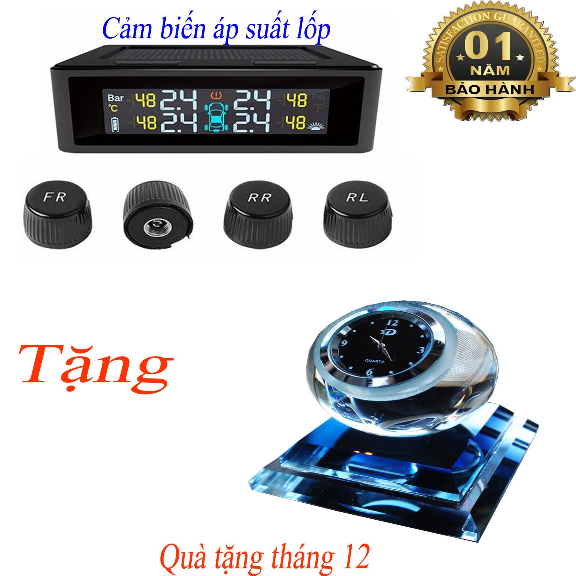 [ Miễn phí lắp đặt]Cảm biến áp suất lốp van ngoài tự lắp đặt TW408 (màn hình màu)