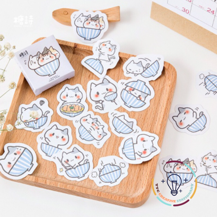 Hộp Miếng Dán Sticker Trang Trí Nhiều Mẫu Lựa Chọn