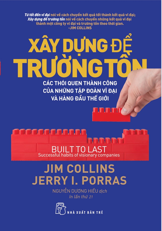 Sách nxb trẻ - xây dựng để trường tồn - tái bản 2022