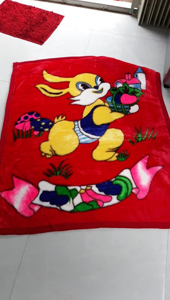 Mền nhung dày cao cấp cho bé 0.9m x 1m1
