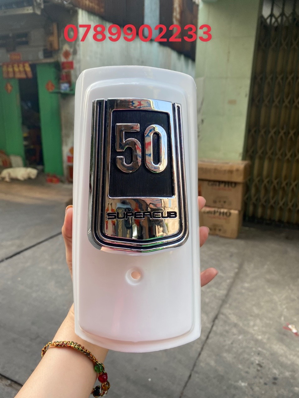 Mặt nạ xe cub 81