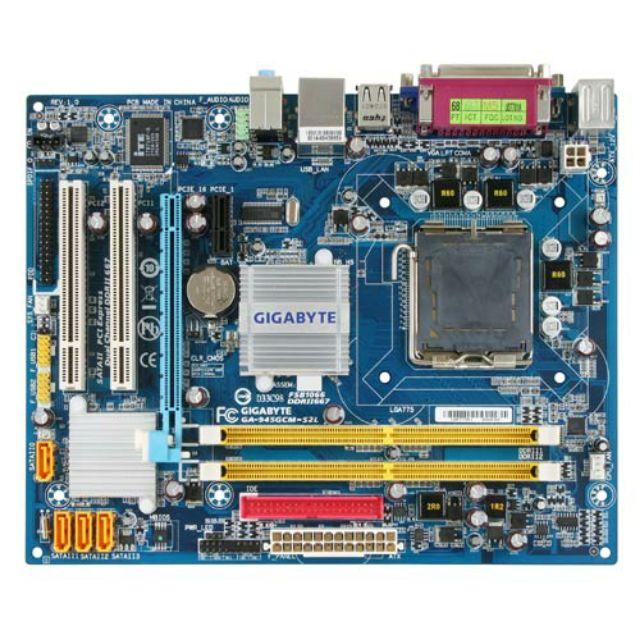 Main 945 Socket 775 DDR2 Intel, Giga, Foxcom,ECS Hàng Bóc Máy Chạy Tốt