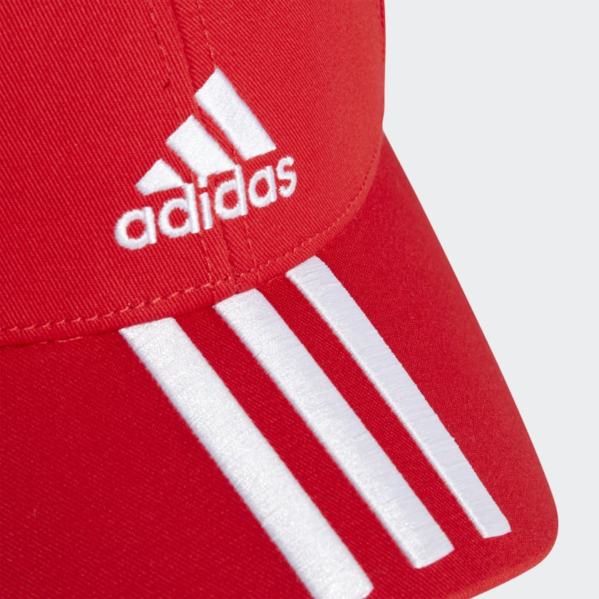 [CHÍNH HÃNG] Adidas TRAINING Baseball 3-Stripes Twill Cap - Red GM6269