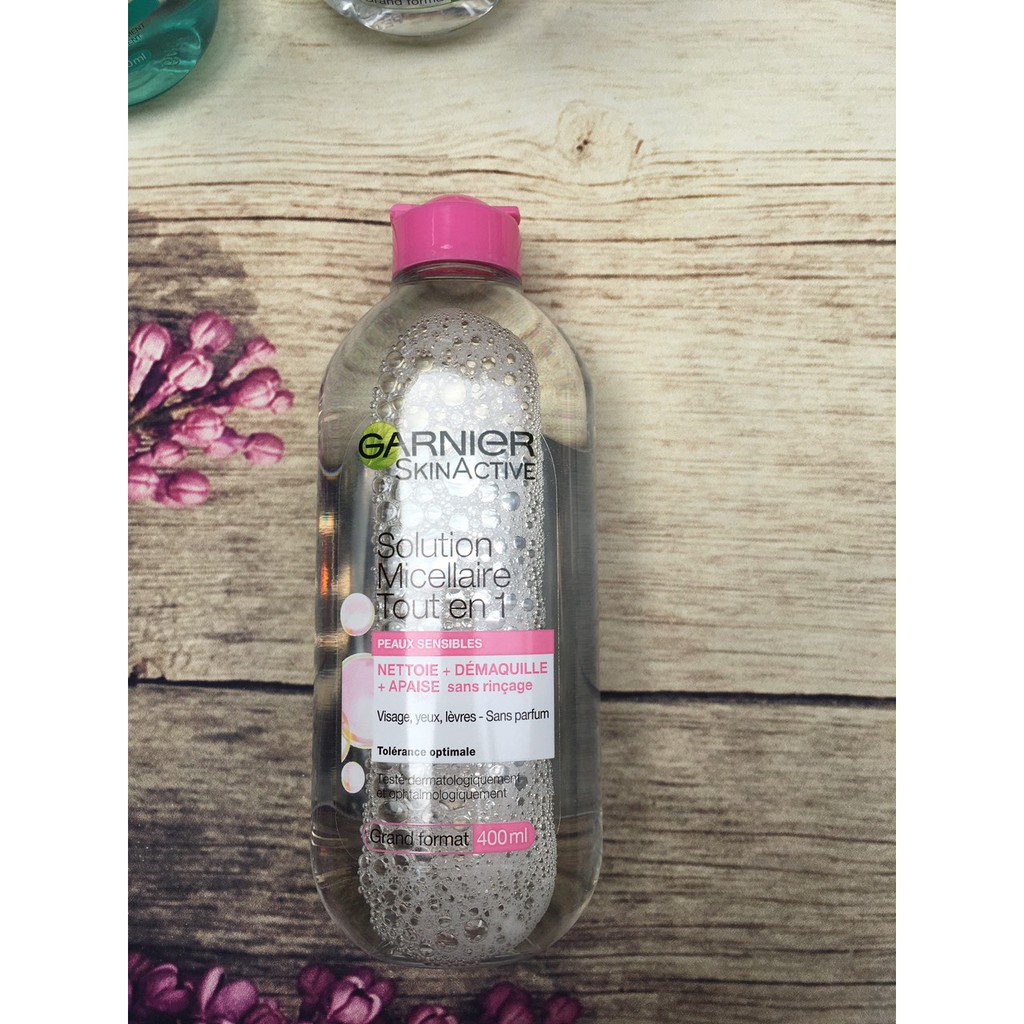 [HOÀN TIỀN 15%]Nước Tẩy Trang Garnier Skin Active 400ml Pháp