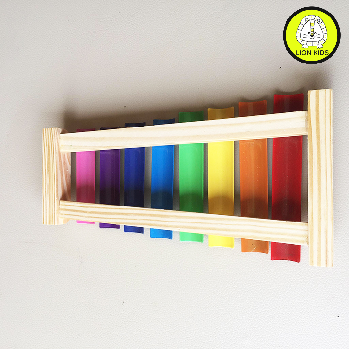 Đồ Chơi Gỗ Đàn Xylophone 8 Thanh Cho Bé