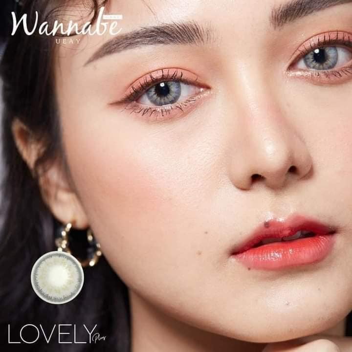 Kính áp tròng [ lens mắt ] GRAY 14.5mm [ Tú Mây Contact Lens Bình Dương ]