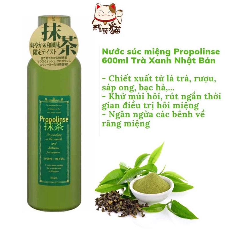 [HÀNG NHẬT GIÁ TỐT] NƯỚC SÚC MIỆNG PROPOLINSE DENTAL