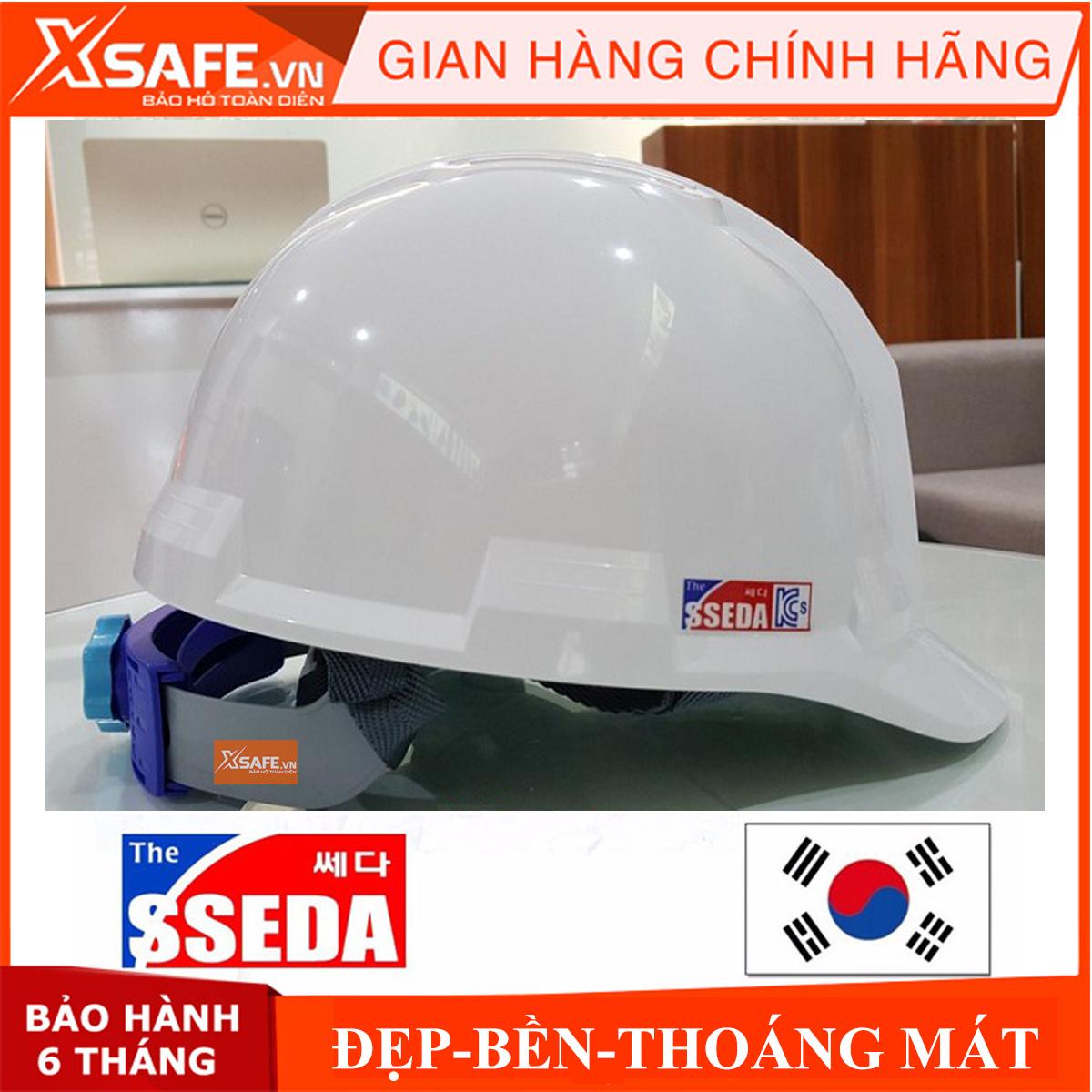 NÓN BẢO HỘ SSEDA IV HÀN QUỐC-MŨ BẢO HỘ CÓ 2 MÀU TRẮNG VÀ VÀNG