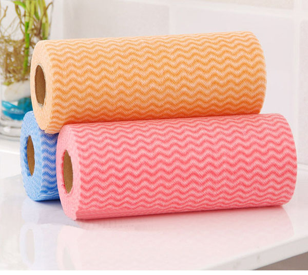 [HCM]Khăn lau nhà bếp - Khăn lau đa năng 50 miếng/cuộn