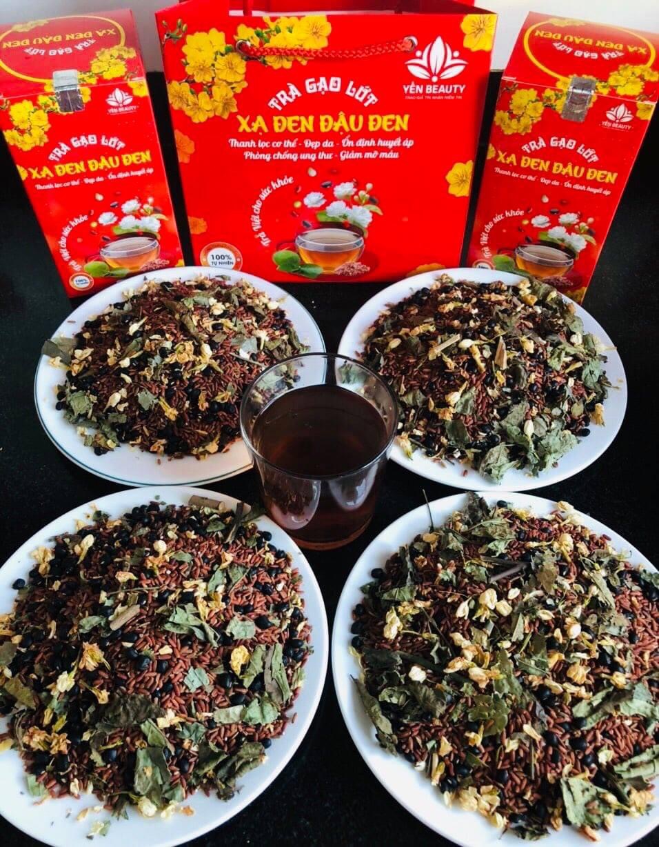 Trà Gạo lứt xạ đen đậu đen