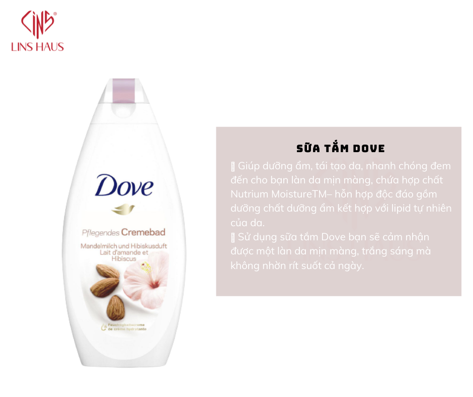 Sữa tắm Dove LinsHaus