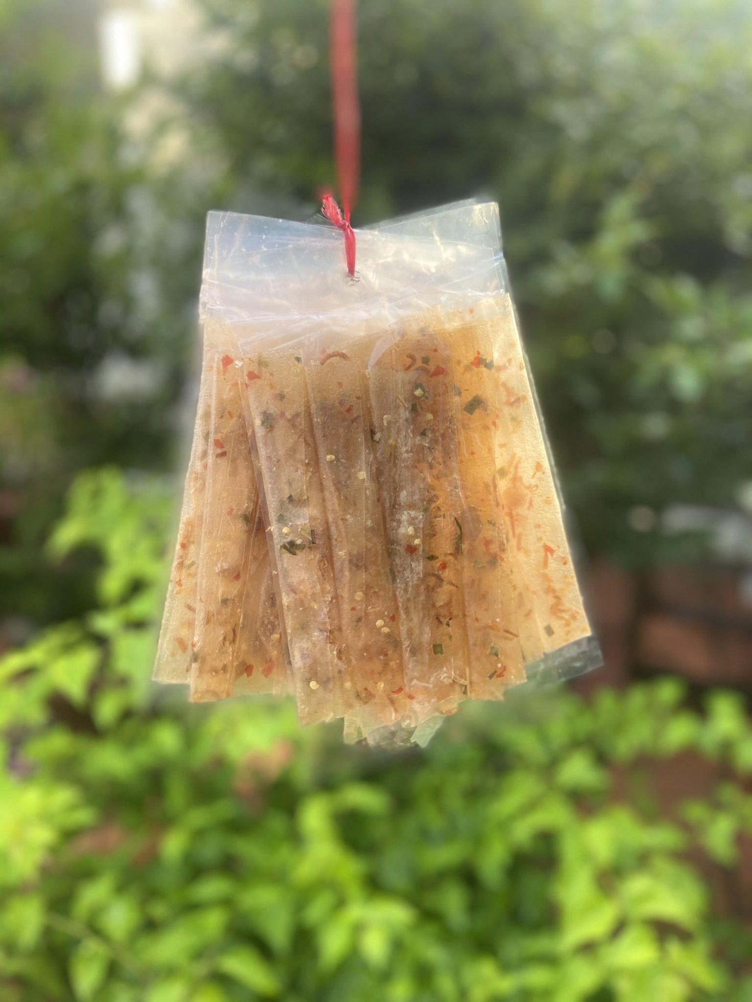 Bánh tráng cuộn hành phi- BÁNH TRÁNG MIMIN