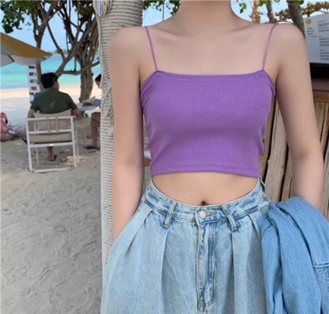 [HCM]Áo 2 dây bozip thời trang cá tính