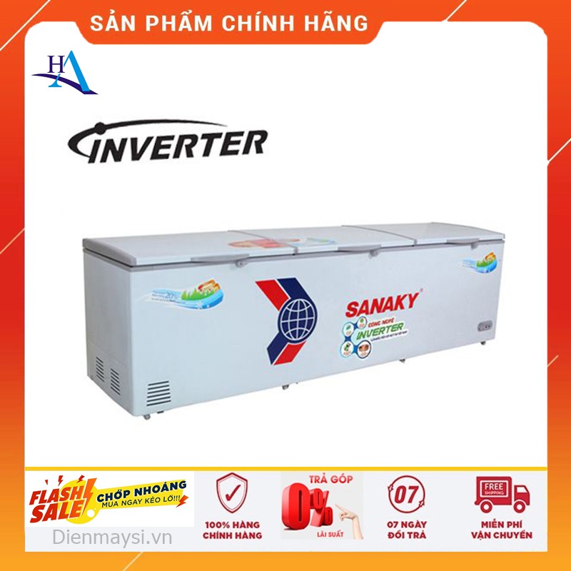 HCMTủ đông Inverter Sanaky 1100 Lít VH-1199HY3 Miễn phí giao tại HCM-ngoài