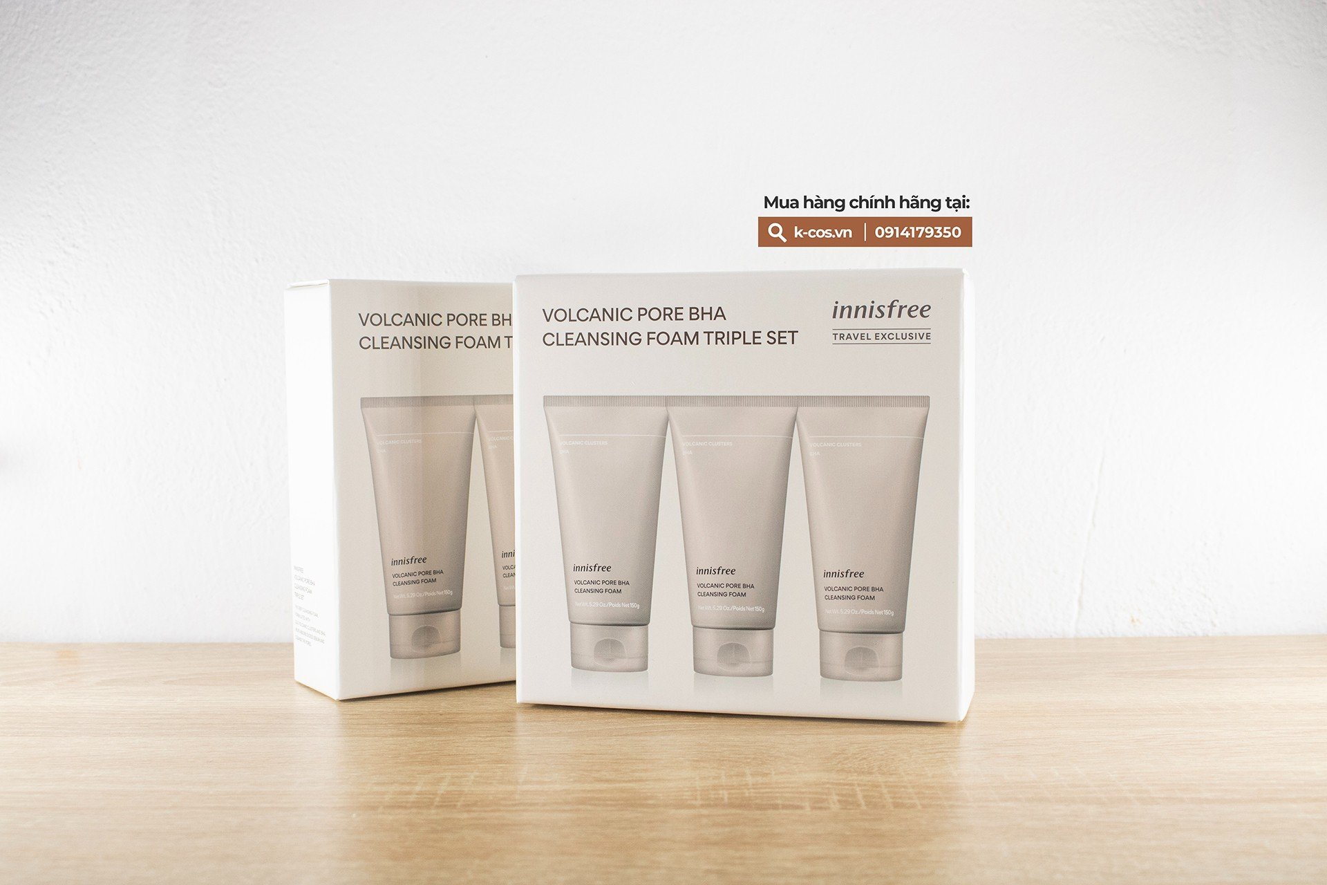 Sữa Rửa Mặt Tro Núi Lửa INNISFREE Volcanic Pore Cleansing Foam 150ml