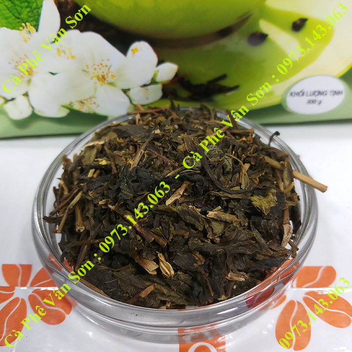Trà Lài (Nhài) Trần Quang bịch 500g - Green Tea Leaf