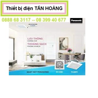 Quạt hút âm trần Panasonic FV-20CUT1 / FV20CUT1 / FV 20CUT1