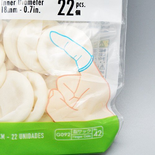 [HCM]Bao tay cao su Daiso 22 chiếc.