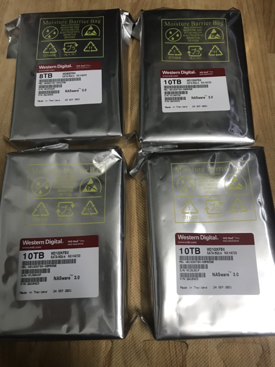 HDD WD Red Pro 10TB 256MB Cache 7200RPM