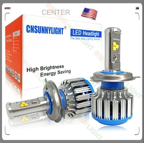 Đèn pha led chân H4 T1 Turbo New Model [ Bảo hành 6 tháng ]