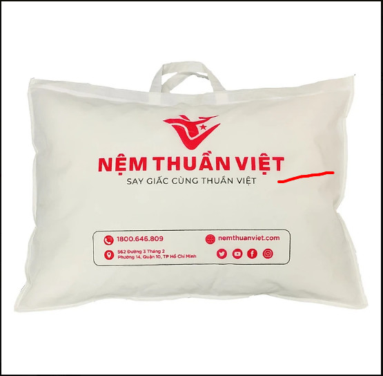 gối lông vũ  cao cấp  50 x 70